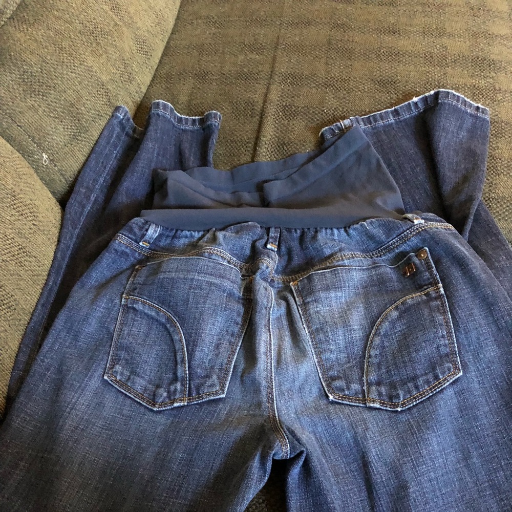 Size 29 joe boot cut maternity jeans